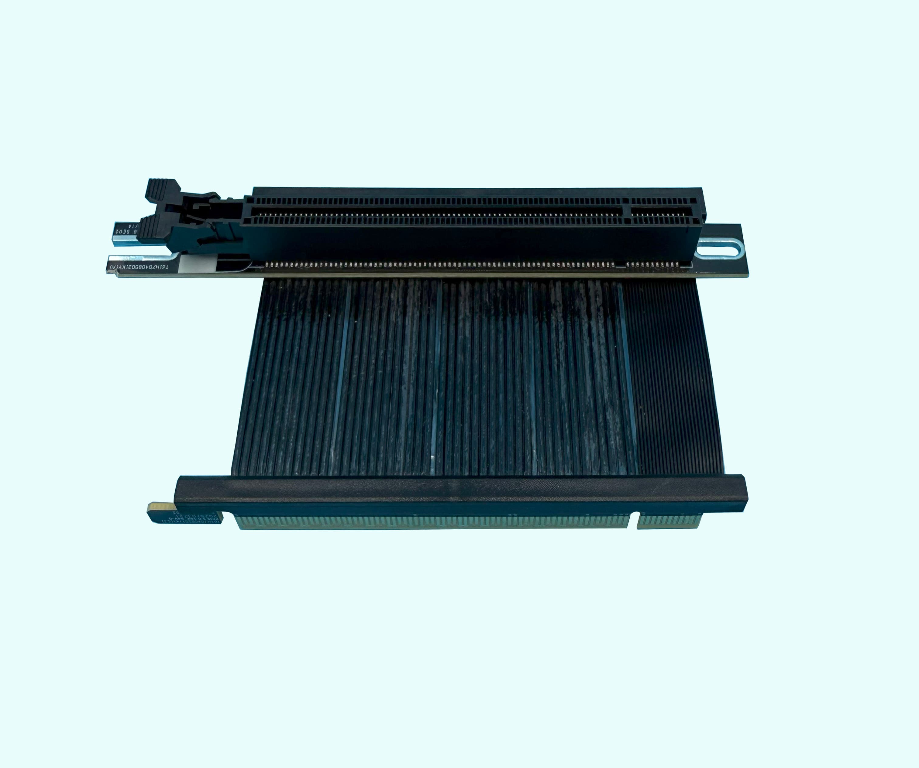 PCIe 5.0卡槽164P 270°至金手指反彎90°